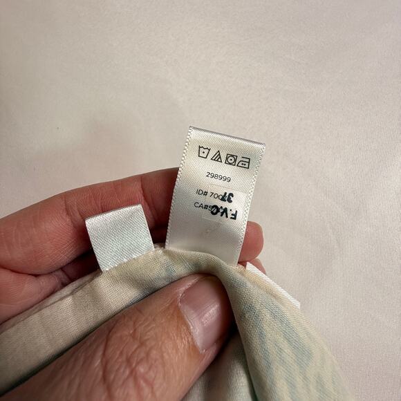 Ann Taylor LOFT Linen Geometric Print Shift Dress Multicolor Size 4 - Picture 10 of 12